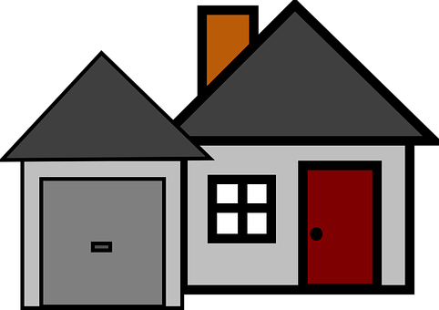 Stylized Vector House Illustration