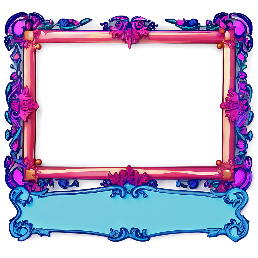 Stylized Video Frame Pattern Png Lwu