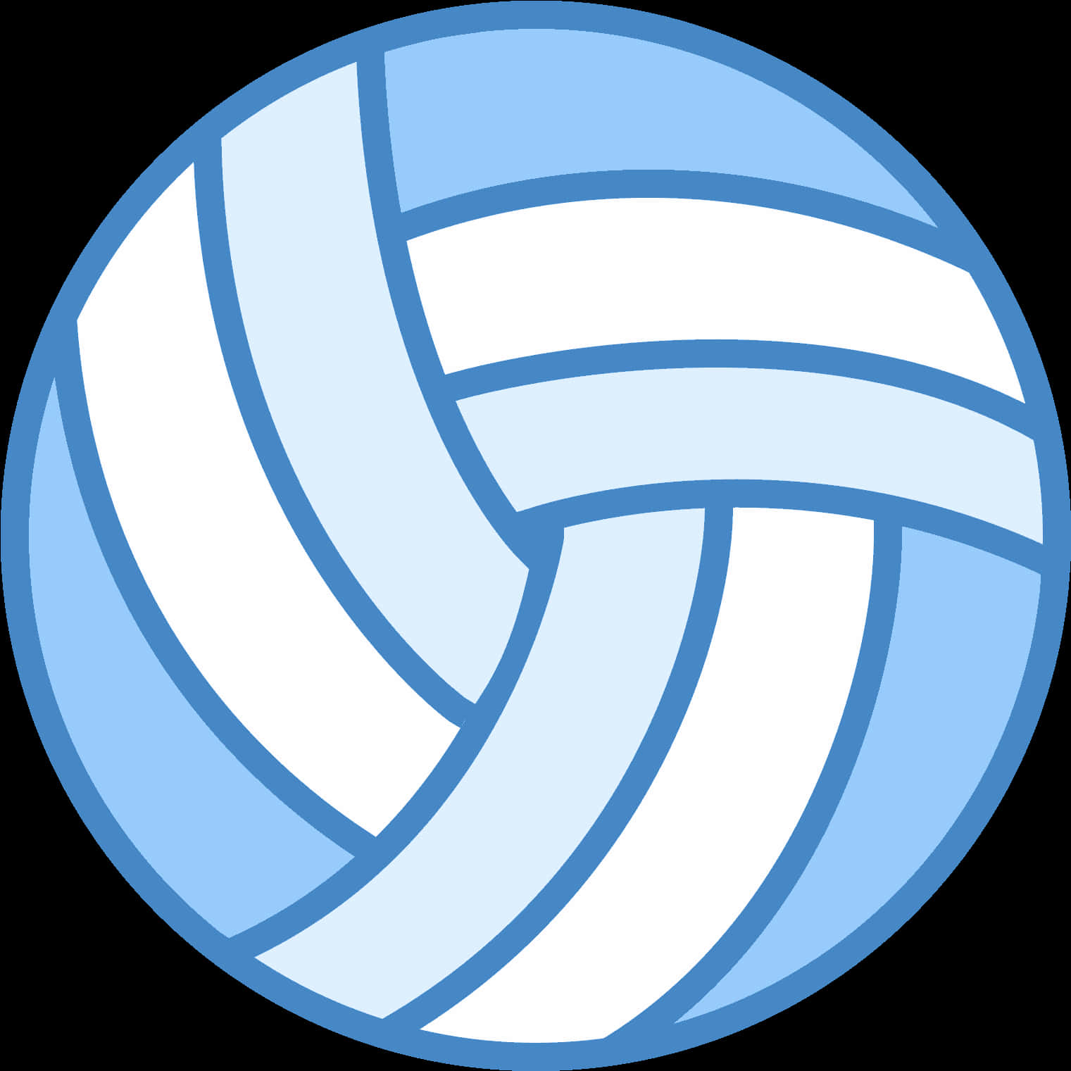 Stylized Volleyball Icon