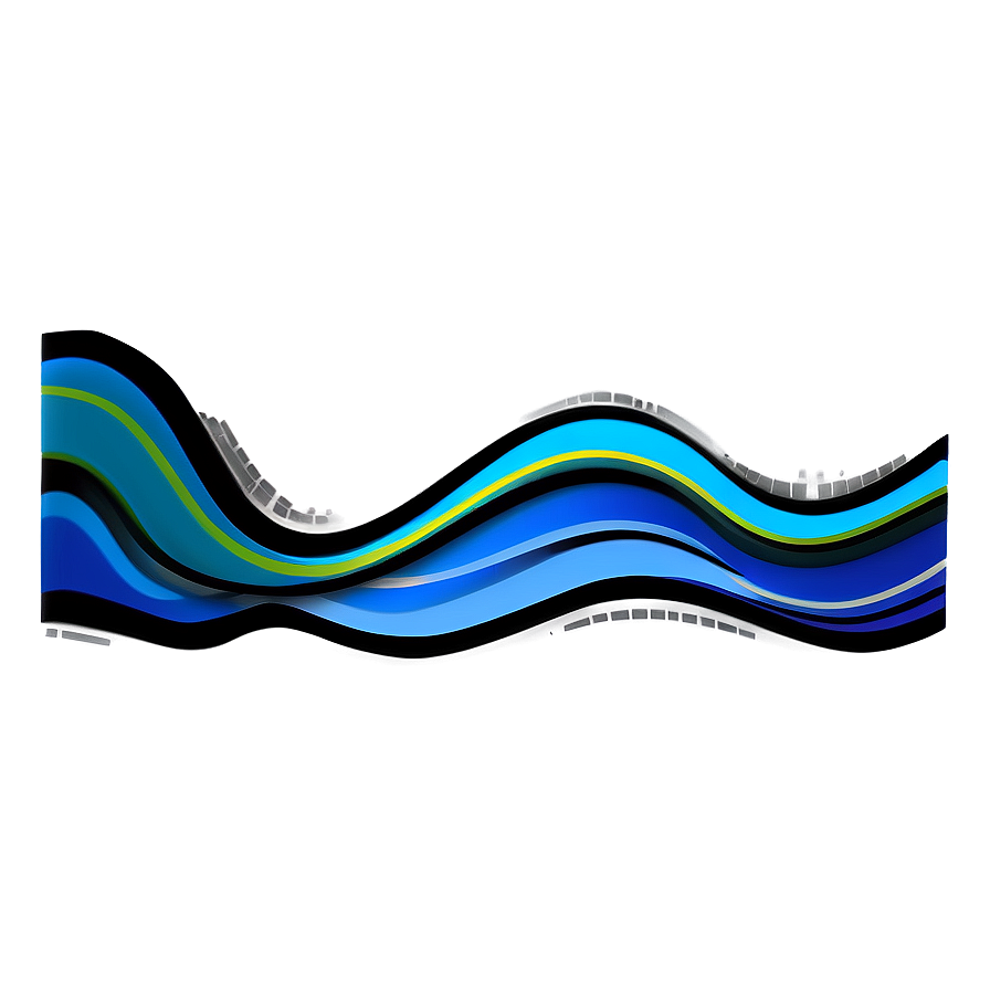 Stylized Wavy Lines Icon Png Vju52