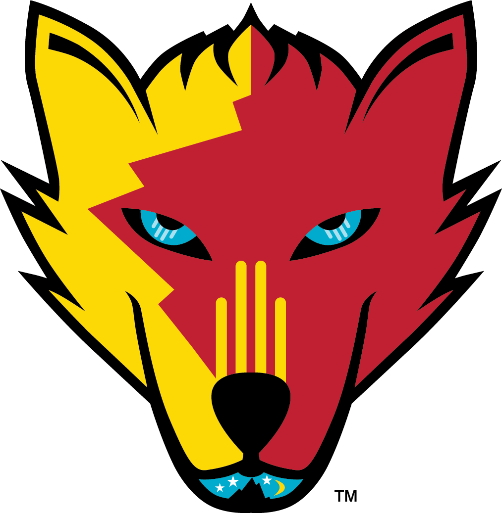 Stylized Wolf Head Graphic