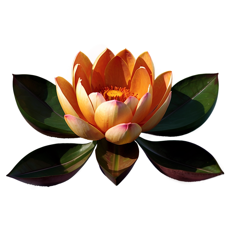 Sublime Orange Lotus Png 82