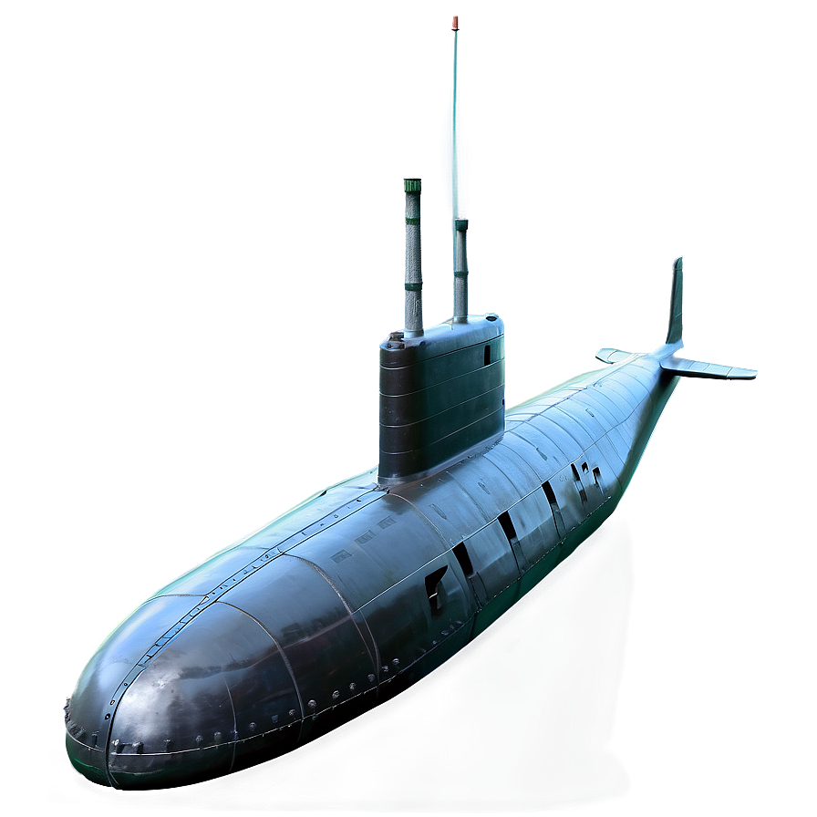 Submarine In Battle Png 05252024