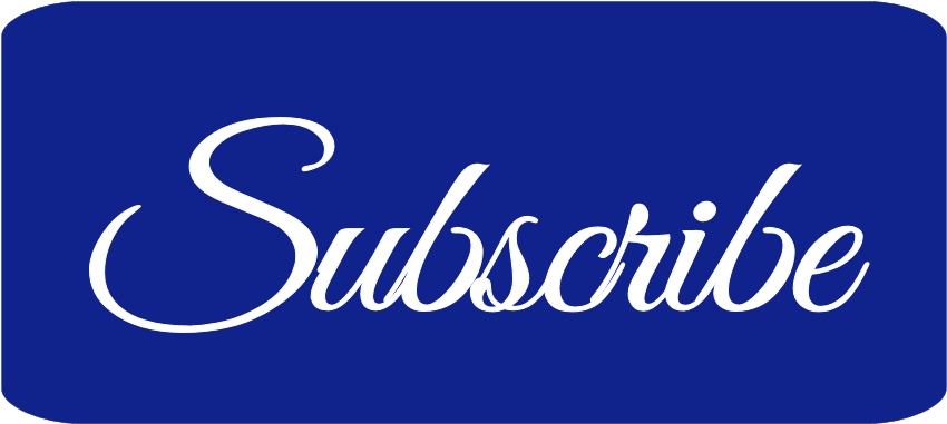 Subscribe Button Blue Background