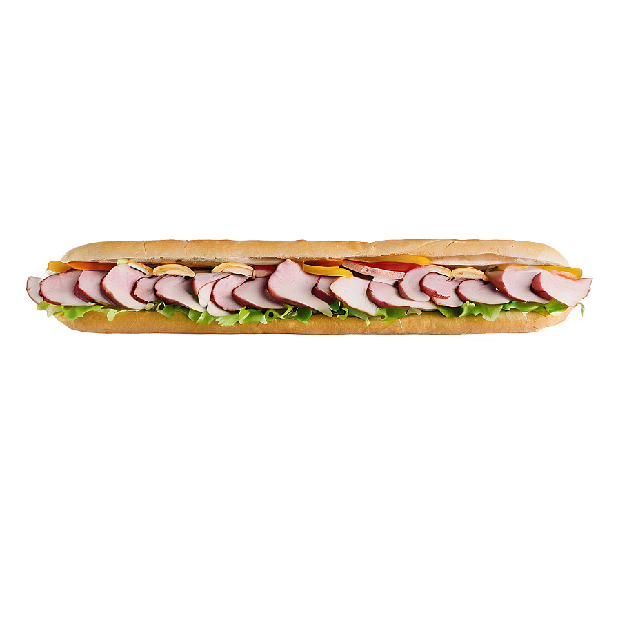 Subway Turkey Breast Sub Png 78