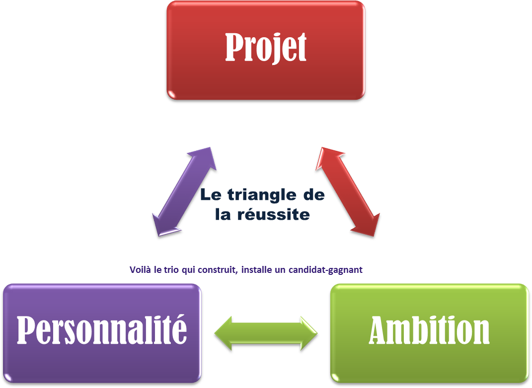 Success Triangle French Diagram