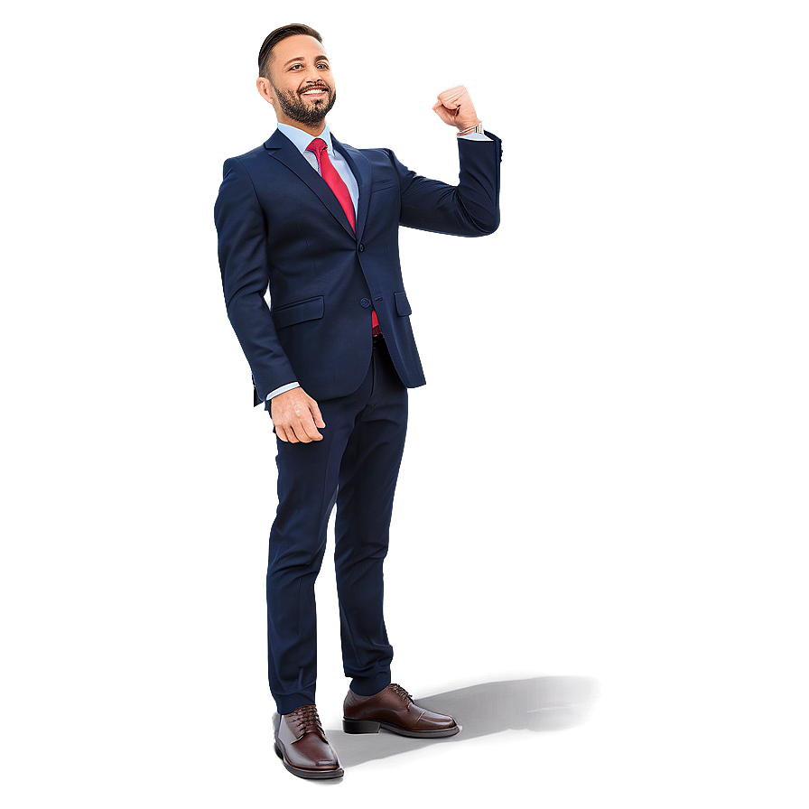 Successful Businessman Illustration Png Oaw42