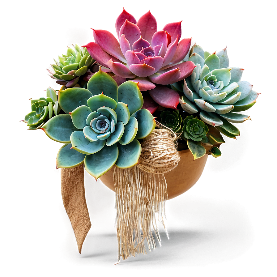 Succulent Bouquet Png 52