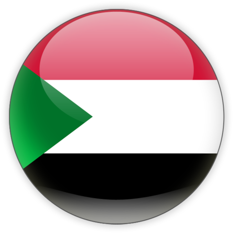 Sudanese_ Flag_ Button