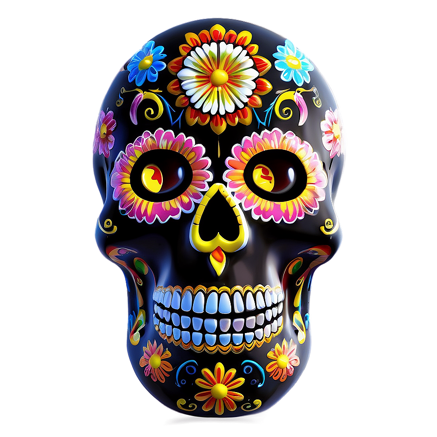 Sugar Skulls Day Of The Dead Png 97