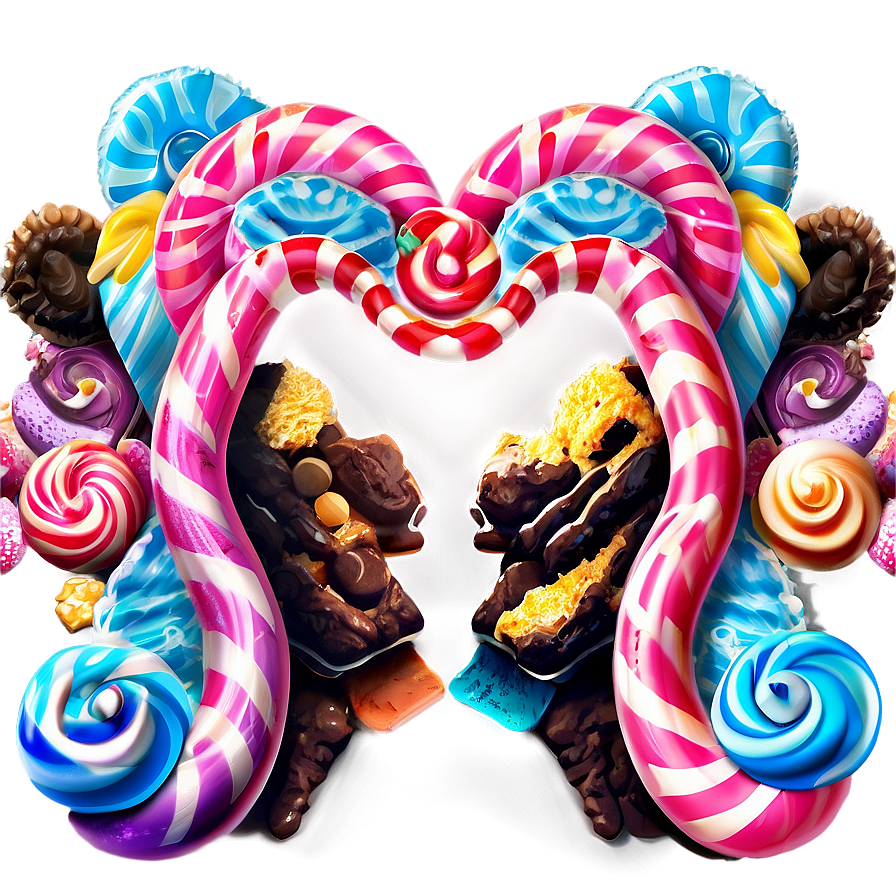 Sugary Candyland Pathway Png Nns