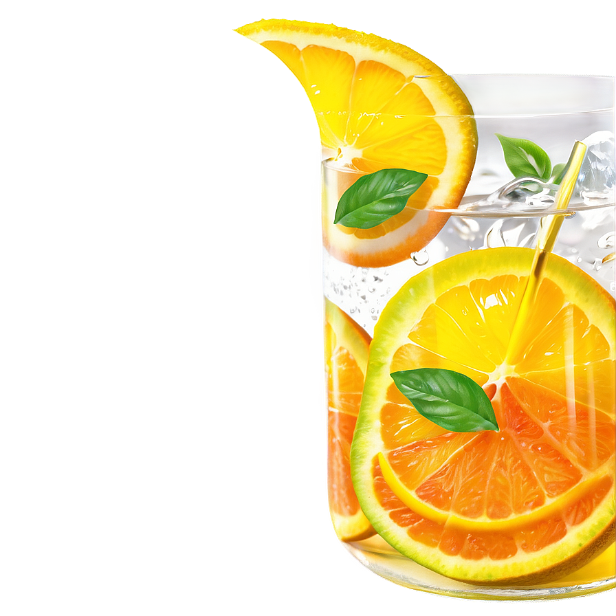 Summer Citrus Drink Png 06242024