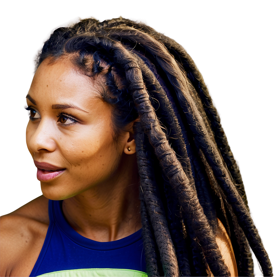 Summer Dreadlocks Styles Png Psv39