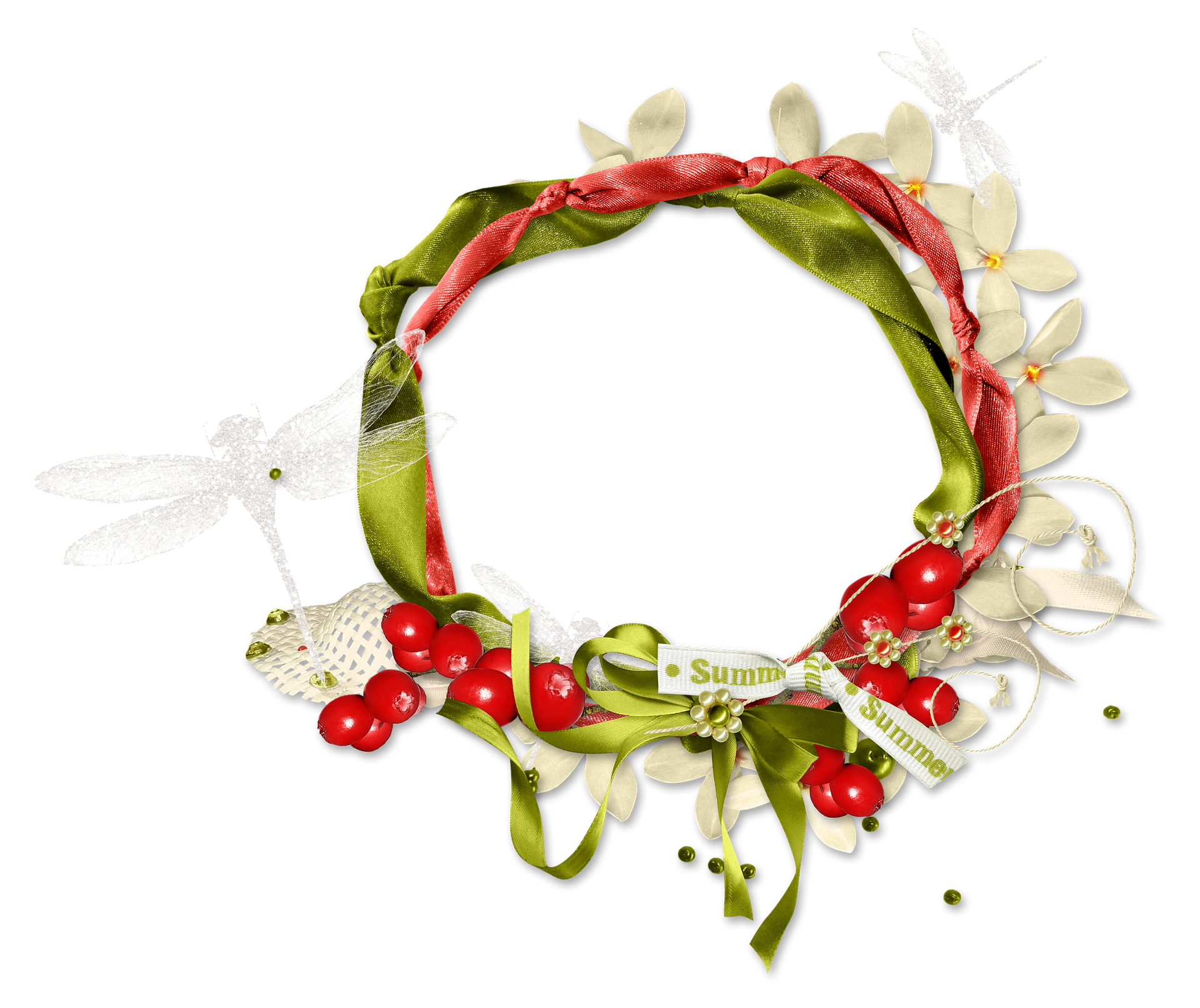 Summer Floral Wreath Design