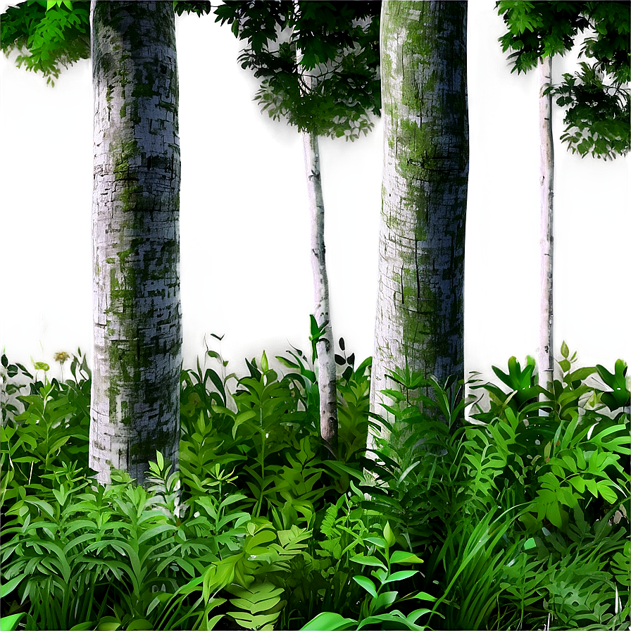 Summer Green Woods Png 71