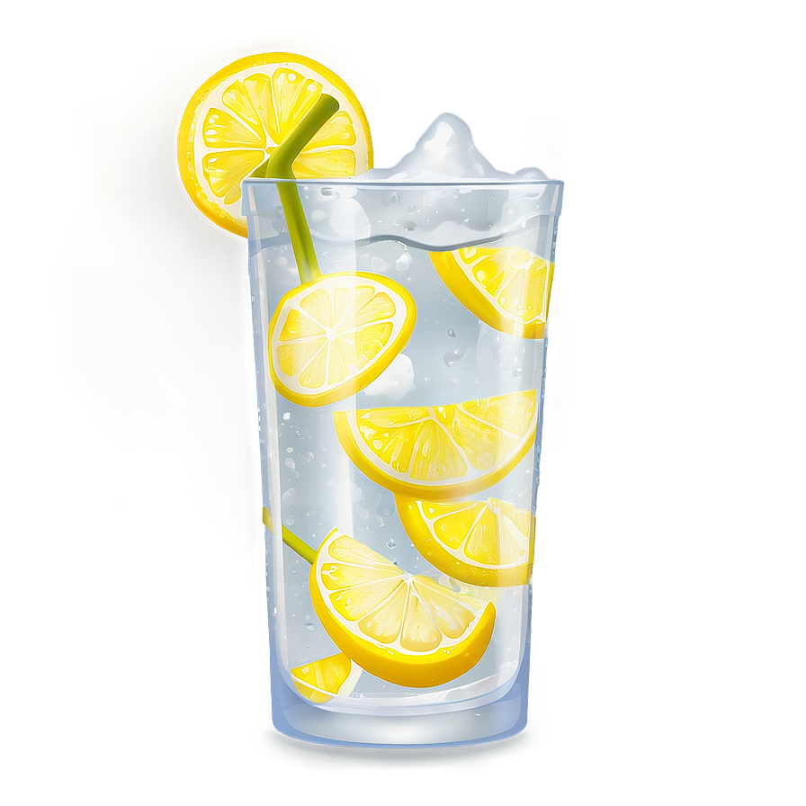 Summer Lemonade Glass Png Aaw73