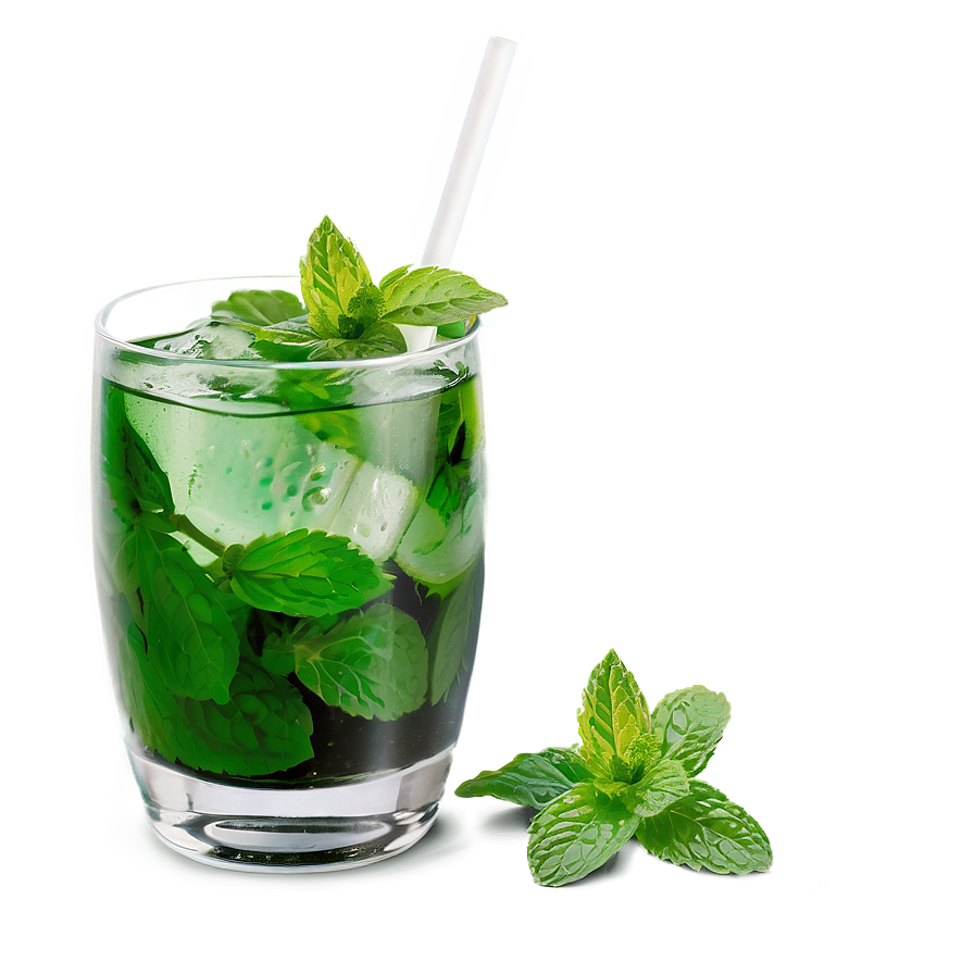 Summer Mint Cocktail Png Qpo