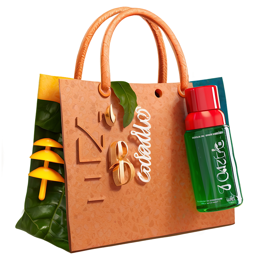 Summer Sale Shopping Bag Png 06112024