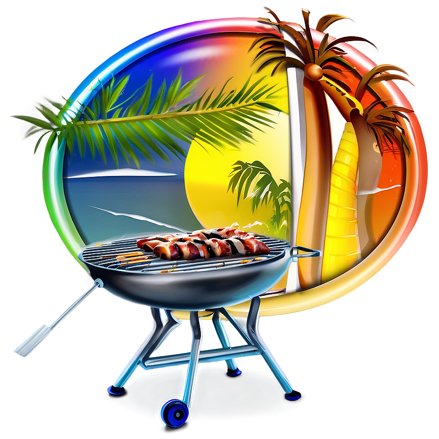 Summer Vibes Bbq Grill Png Biq