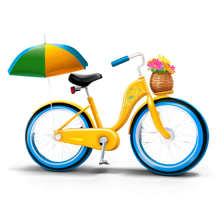 Summer Vibes Bicycle Png Pgl39