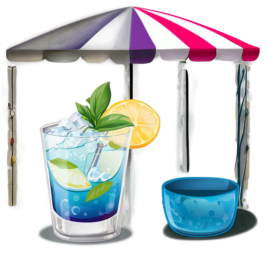 Summer Vibes Cocktail Png Dkx2