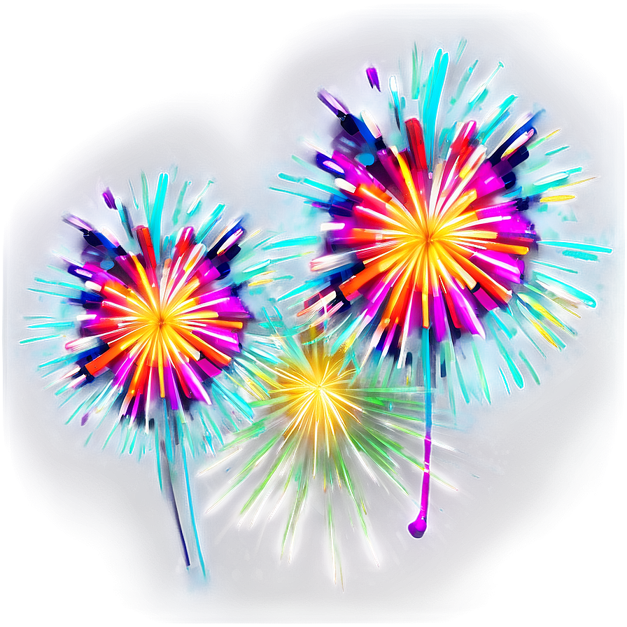 Summer Vibes Fireworks Png 27