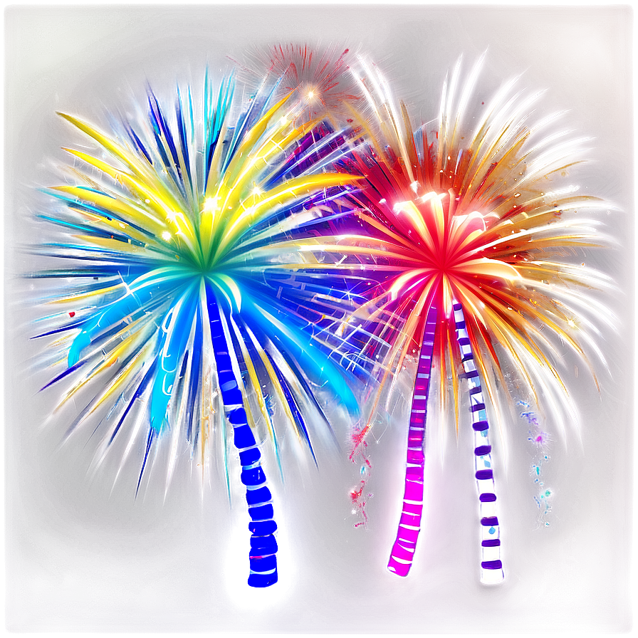 Summer Vibes Fireworks Png Psm