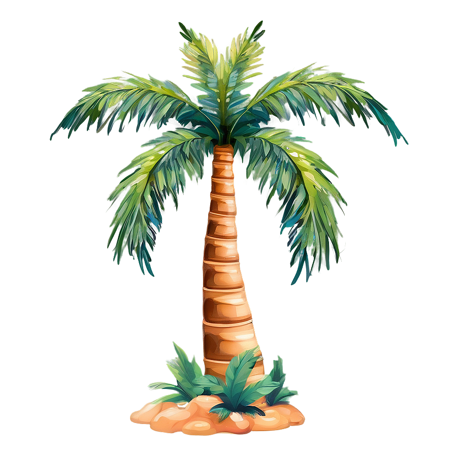 Summer Vibes Palm Tree Png Ift