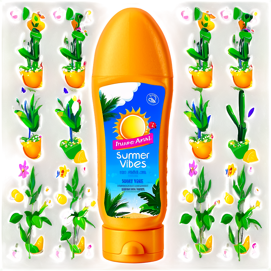 Summer Vibes Sunscreen Png 33