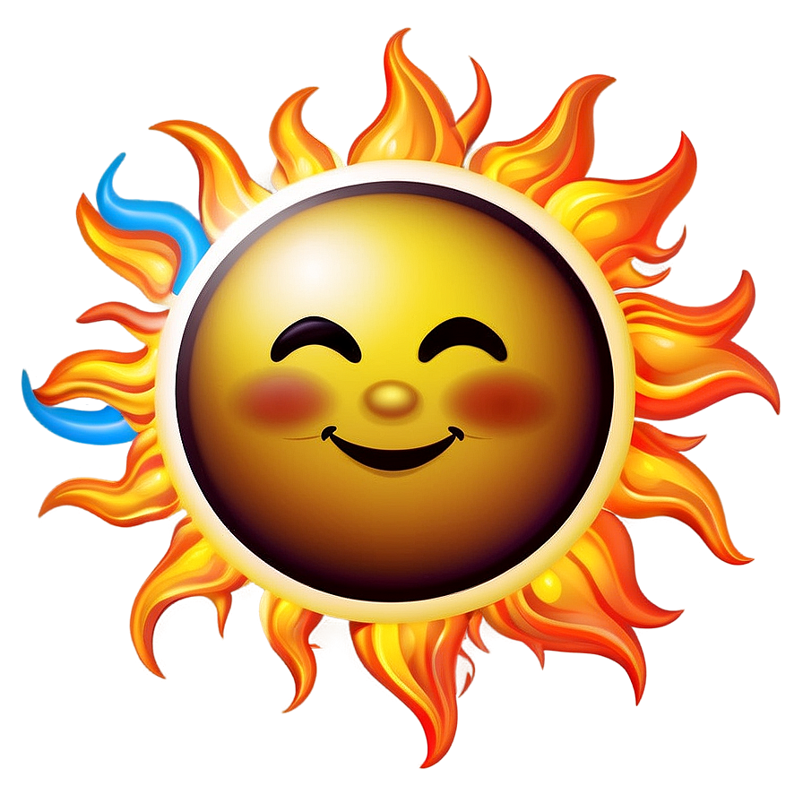 Sun Emoji Png 04292024