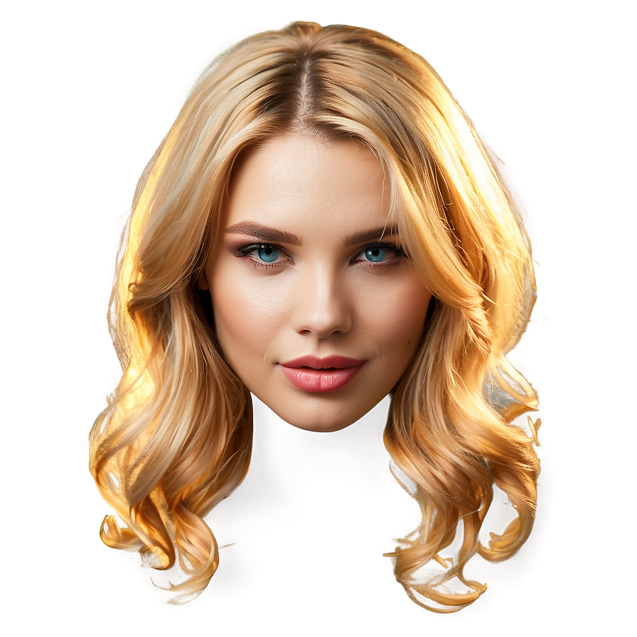 Sun-kissed Blonde Hair Png Jcp60