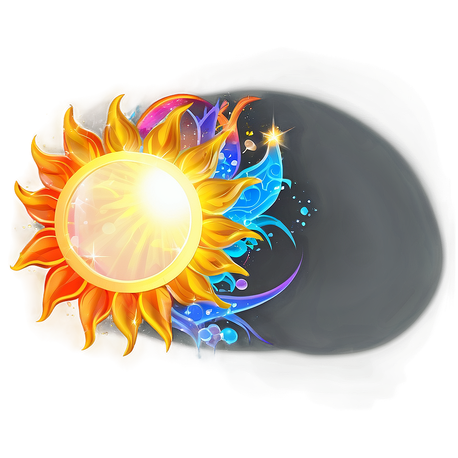 Sun Transparent Decoration Png 11