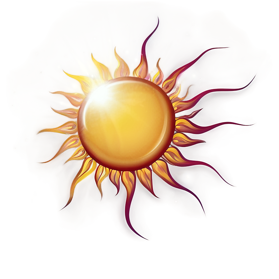 Sun Transparent Design Png Nuk