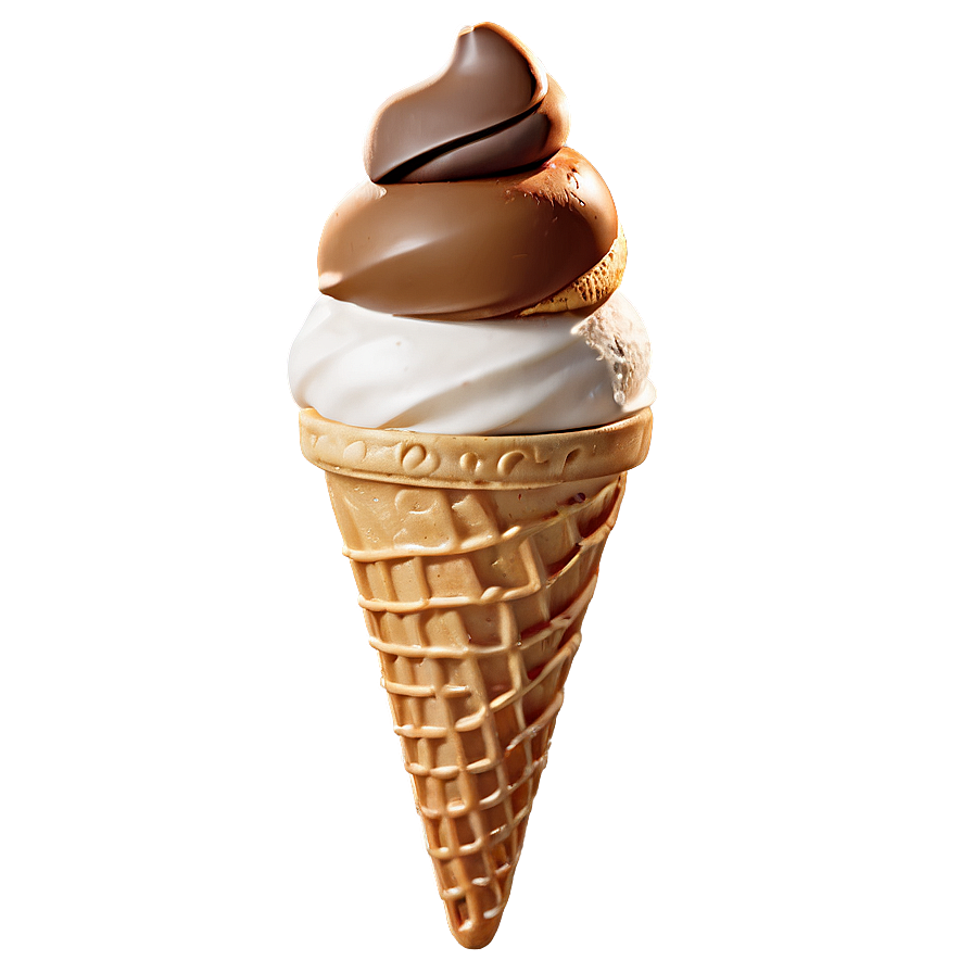 Sundae Ice Cream Cone Png Ovw95