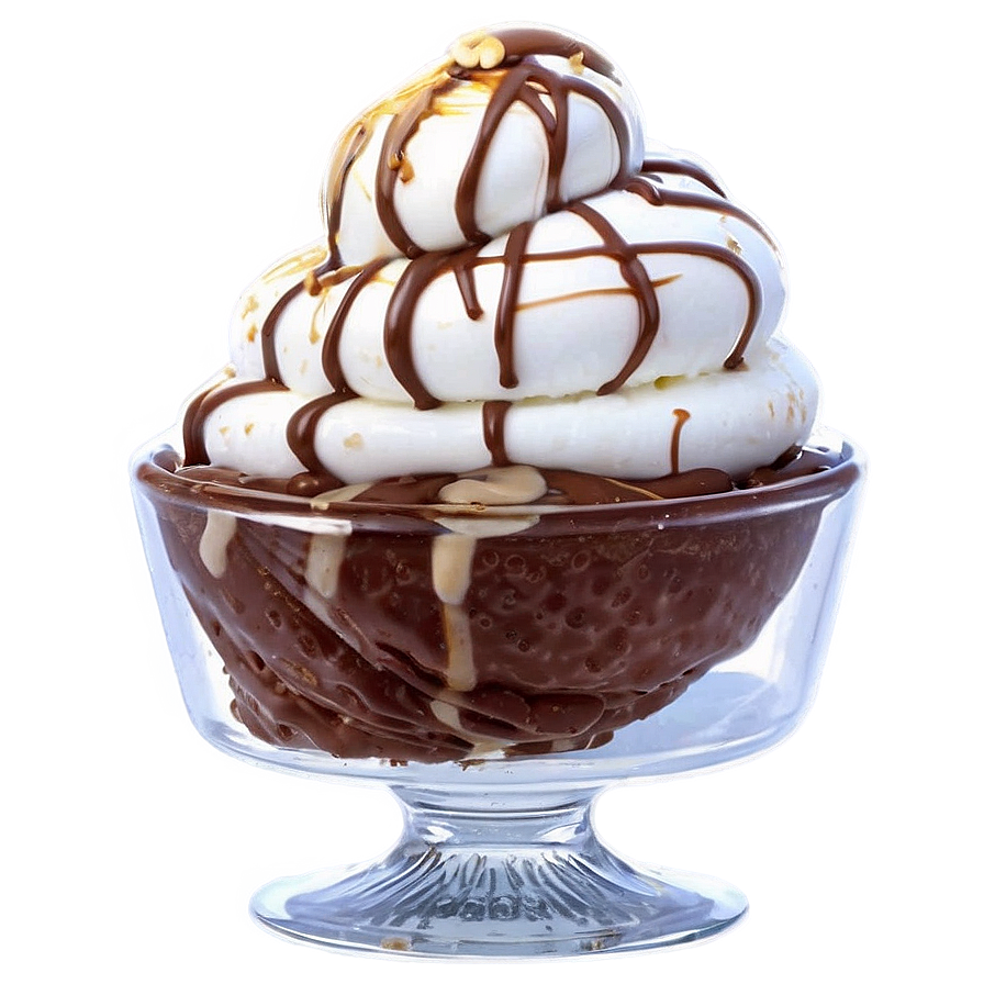 Sundae Ice Cream Cup Png Bab