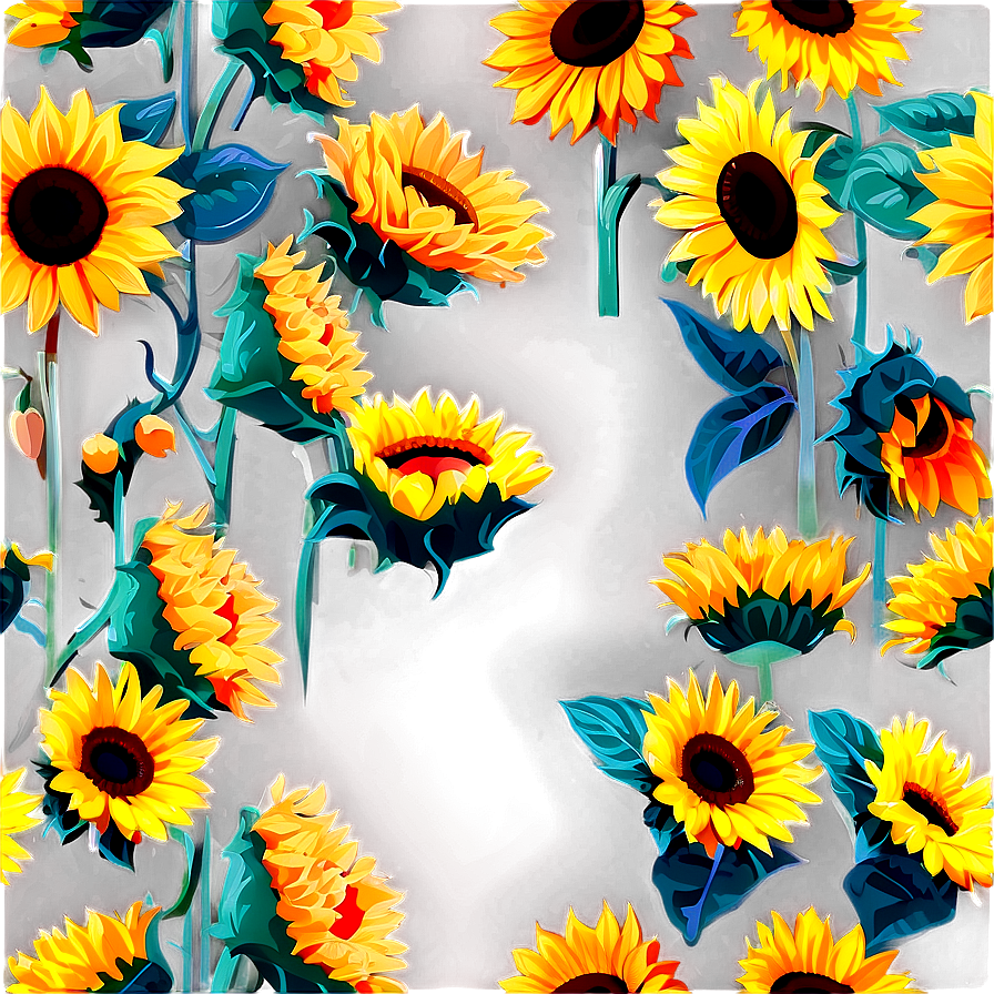 Sunflower Bouquet Png Olo