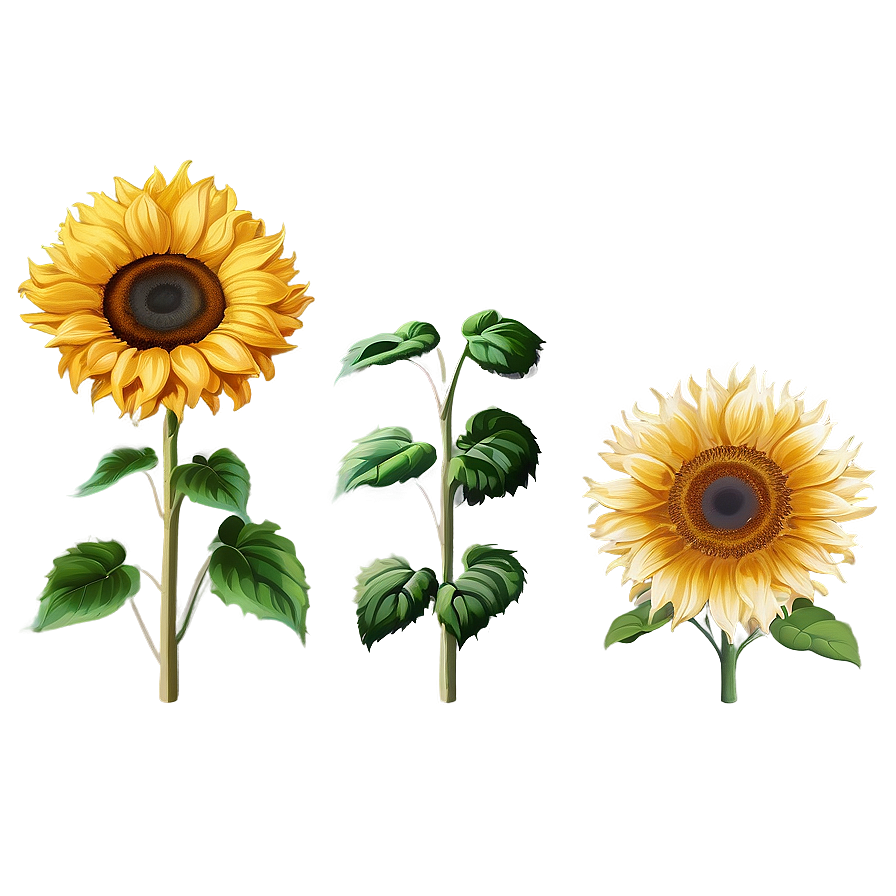 Sunflower Clipart No Background Png 61