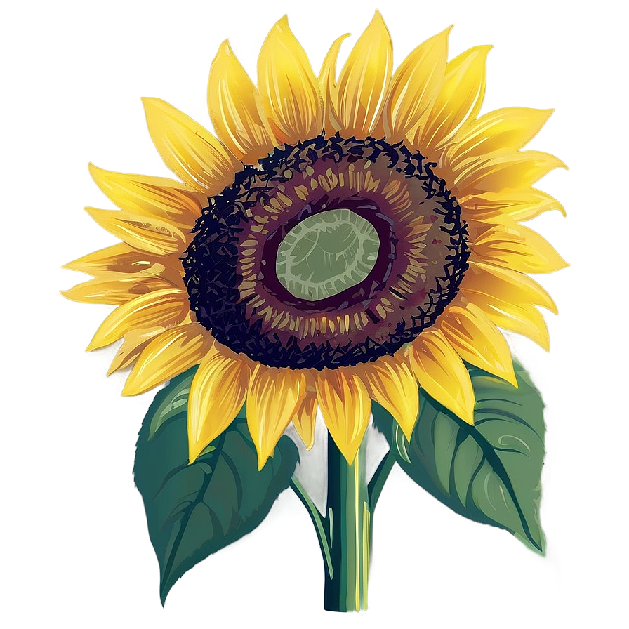 Sunflower Graphic Transparent Png 65