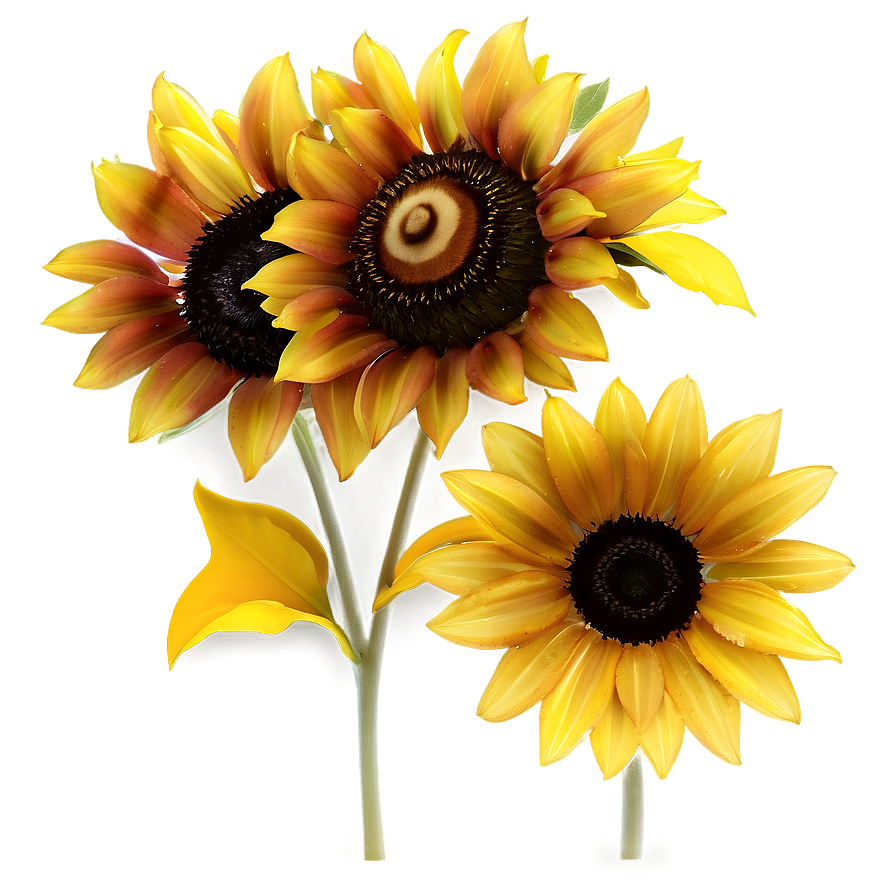 Sunflower Petals Transparent Png Ljy