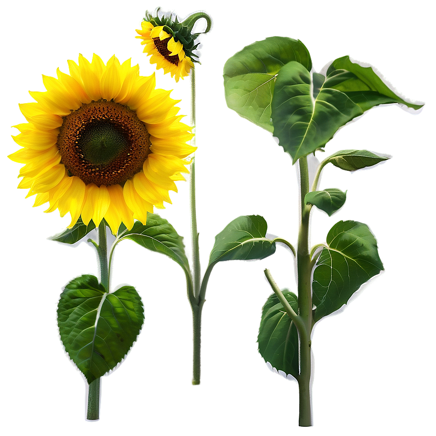 Sunflower Silhouette Transparent Png 61