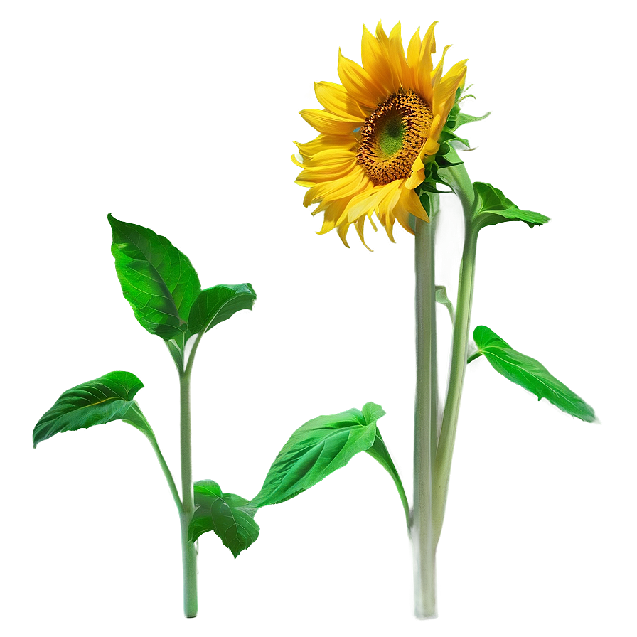 Sunflower Transparent Overlay Png Njn