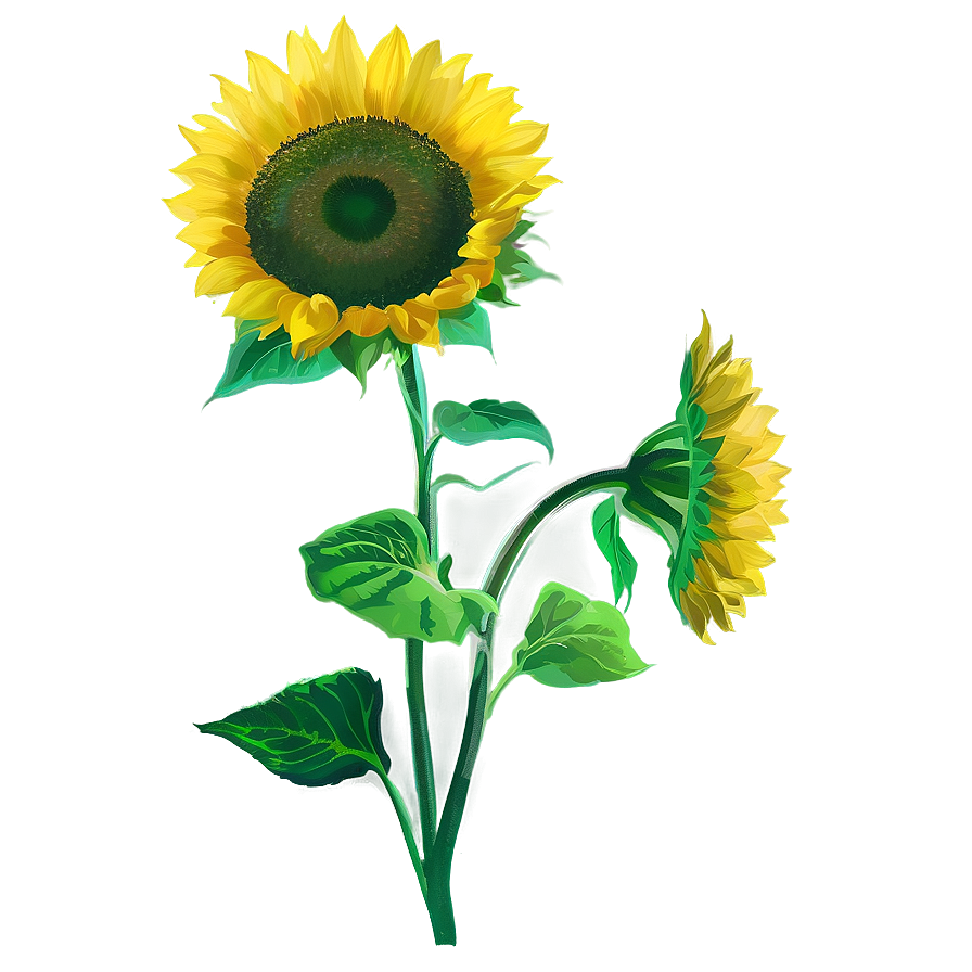 Sunflower Transparent Overlay Png Xpy