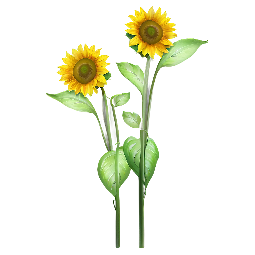 Sunflower Transparent Watermark Png Nuv