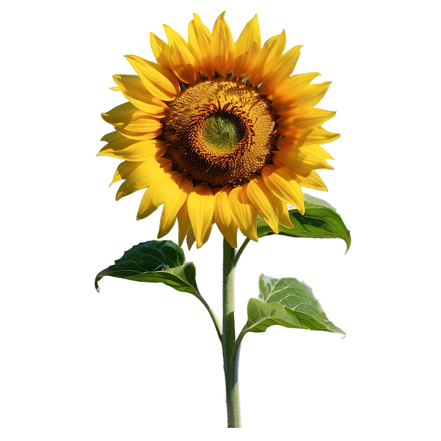 Sunflower Under Sunlight Png Jwu