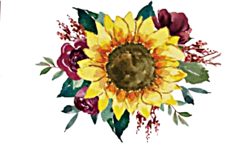 Sunflowerand Roses Artwork