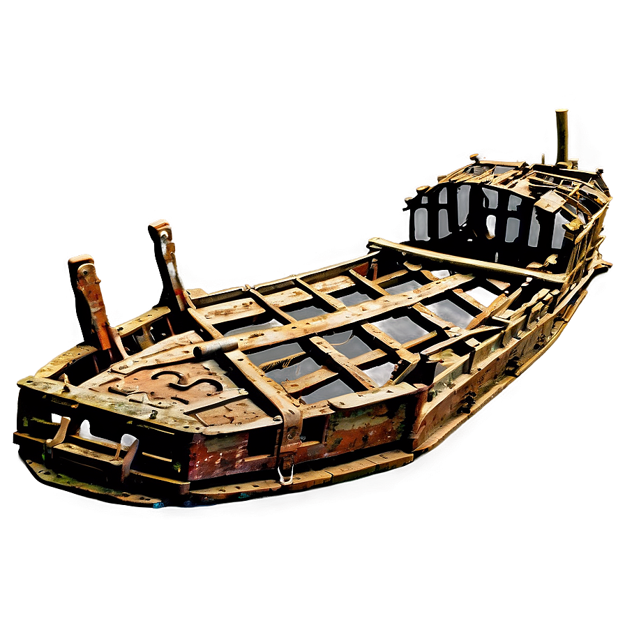 Sunken Shipwreck Png Qup73