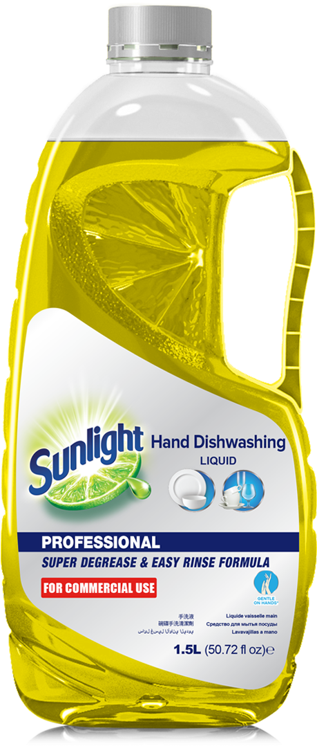 Sunlight Dishwashing Liquid Bottle