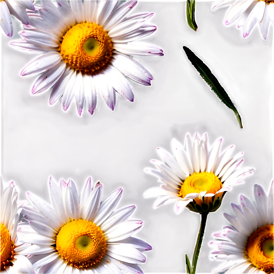 Sunlit Daisies Garden Png 06122024