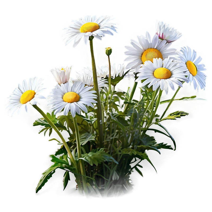 Sunlit Daisies Garden Png 18