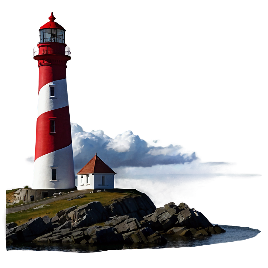 Sunny Lighthouse Scene Png 86